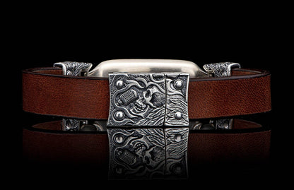 William Henry JEWELRY Layla - Meteorite/Brown LC193 RRMET BRN