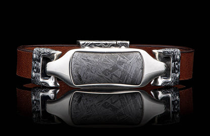 William Henry JEWELRY Layla - Meteorite/Brown LC193 RRMET BRN
