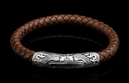 William Henry JEWELRY Ramble On - Silver/Brown LC196 RRS BRN