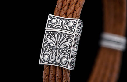 William Henry JEWELRY Palermo - Silver/Brown LC197 TS BRN