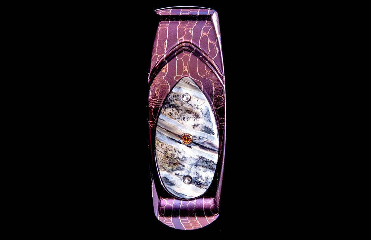 William Henry MONEY CLIP M1 Geneva 'Gator' M1 GATOR