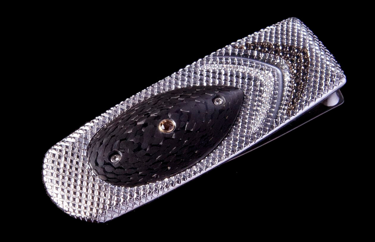 William Henry MONEY CLIP M1 Geneva 'Noir' M1 NOIR