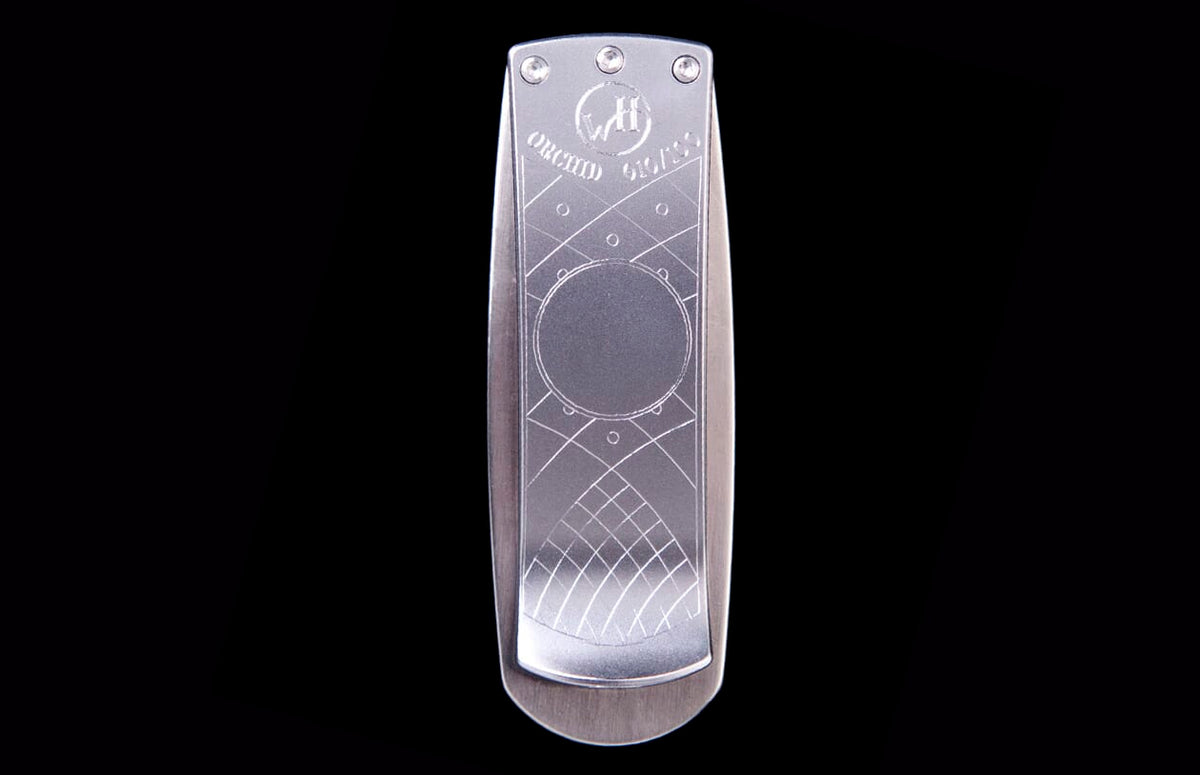 William Henry MONEY CLIP M1 Geneva 'Orchid' M1 ORCHID