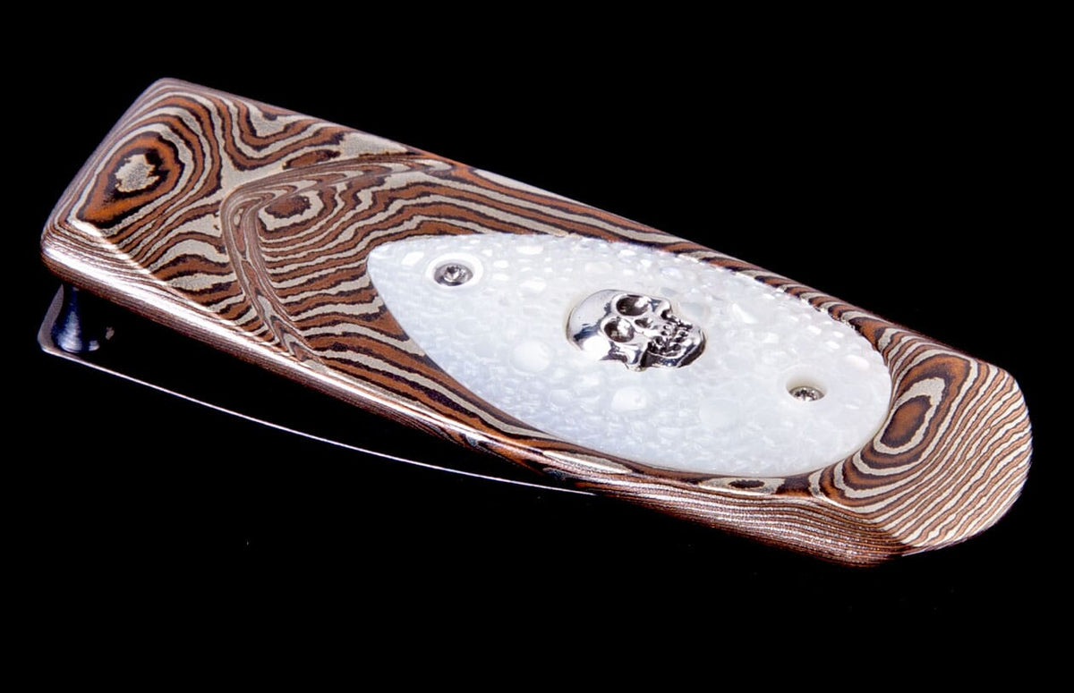 William Henry MONEY CLIP M1 Geneva 'Skulpt' M1 SKULPT
