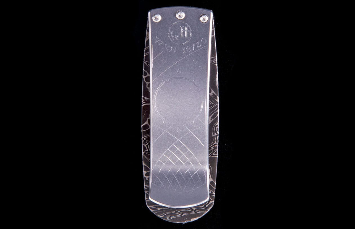 William Henry MONEY CLIP M1 Geneva 'Web' M1 WEB