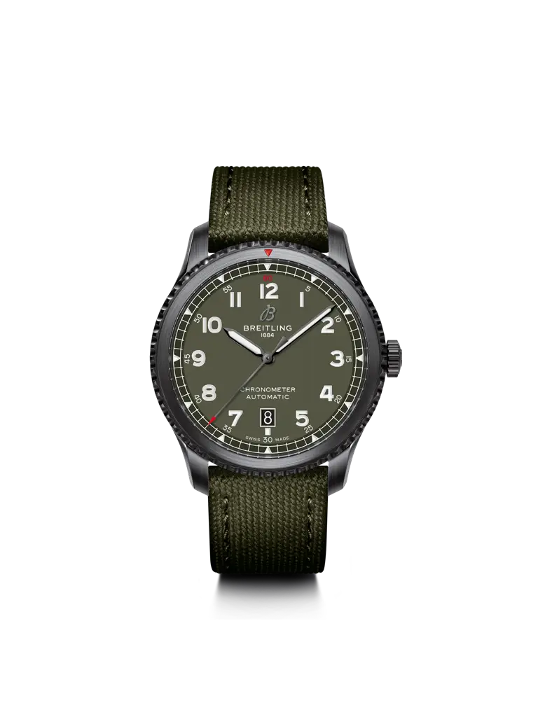Breitling Aviator 8 Automatic 41 Black Steel Curtiss Warhawk M173152A1L1X2