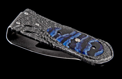 William Henry MONEY CLIP M3 Blue Cache