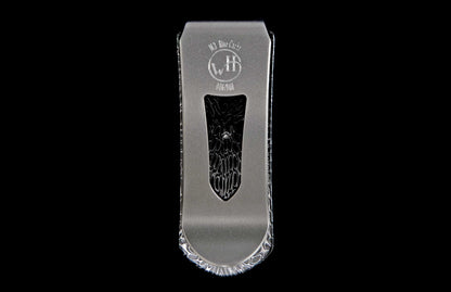 William Henry MONEY CLIP M3 Blue Cache