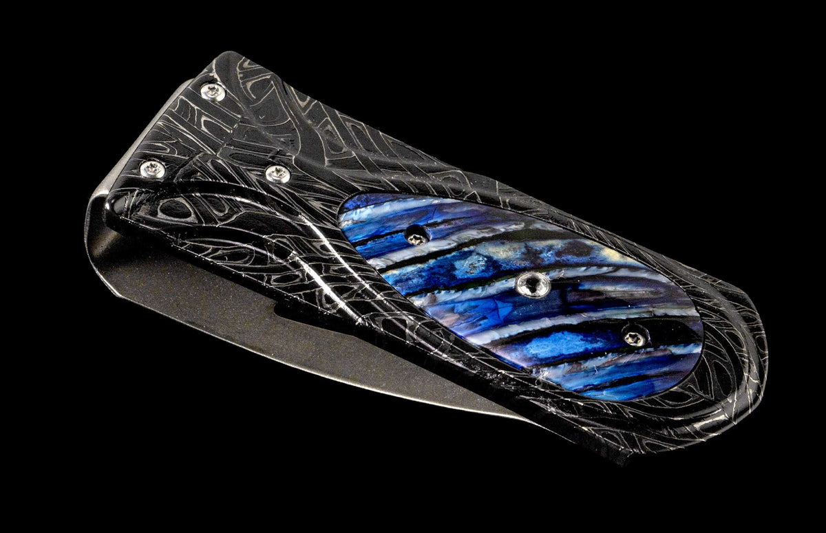 William Henry MONEY CLIP M3 Blue Wave