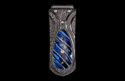 William Henry MONEY CLIP M3 Blue Wave