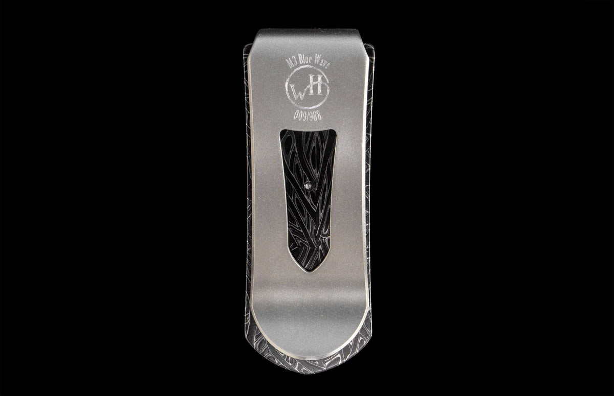 William Henry MONEY CLIP M3 Blue Wave