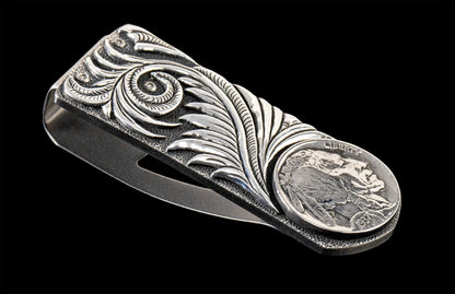 William Henry MONEY CLIP M3 Hidden Buffalo