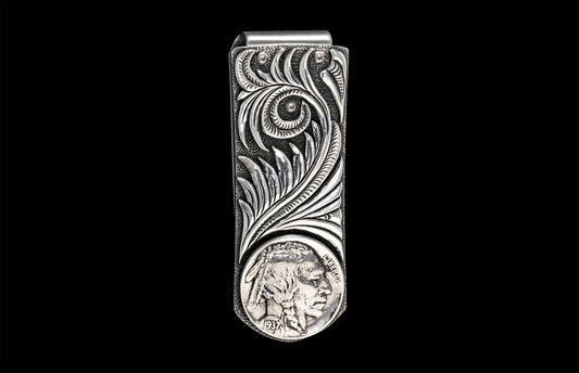 William Henry MONEY CLIP M3 Hidden Buffalo