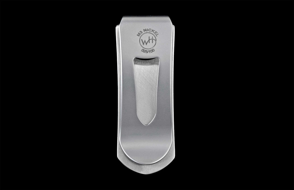 William Henry MONEY CLIP M3 Nickel