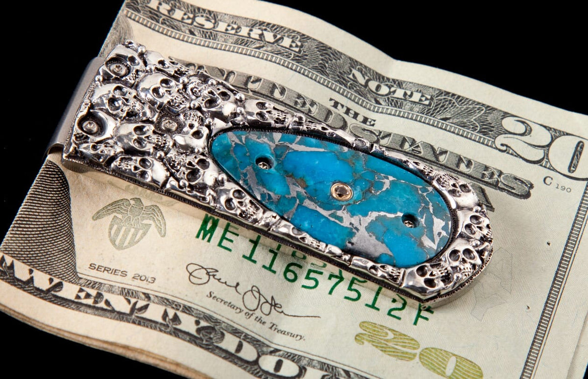 William Henry MONEY CLIP M3 Tombstone