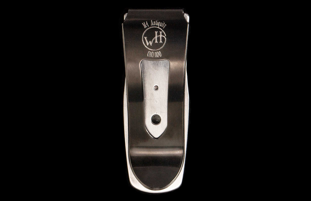 William Henry MONEY CLIP M4 Antiquity