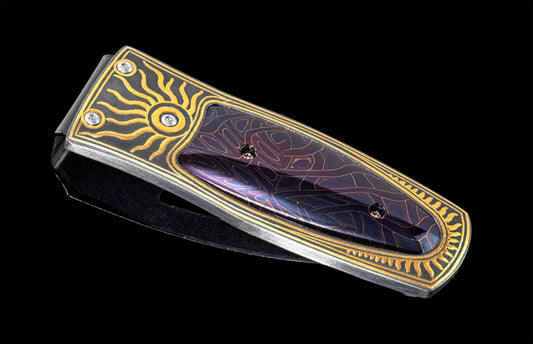 William Henry MONEY CLIP M4 Blue Sky