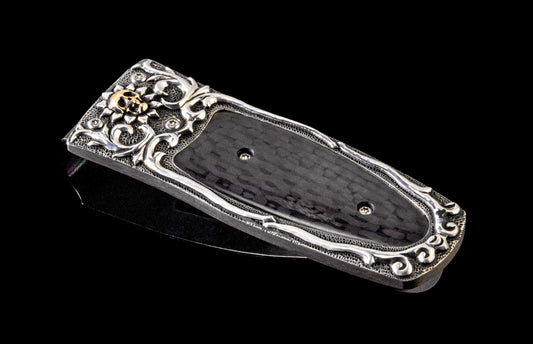 William Henry MONEY CLIP M4 Dark Sea