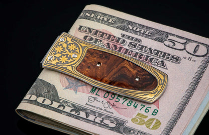 William Henry MONEY CLIP M4 Desert Flower