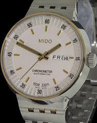 Mido All Dial wrist watch White Chronometer m83409b111