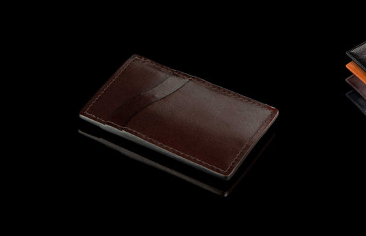 William Henry LEATHER Card & Cash Wallet MCW MC B