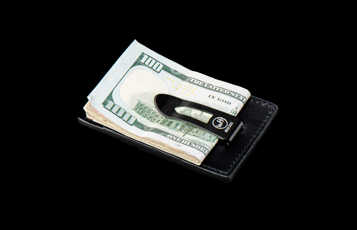 William Henry LEATHER Card & Cash Wallet MCW MC B