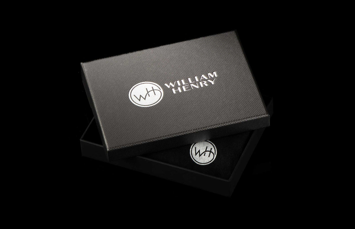 William Henry LEATHER Card & Cash Wallet MCW MC B