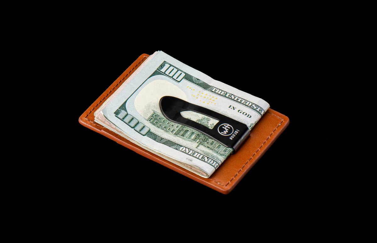 William Henry LEATHER Card & Cash Wallet MCW MC B
