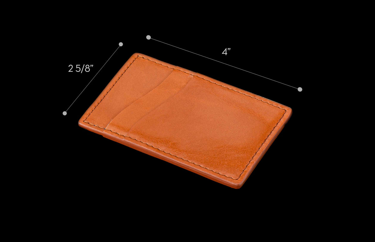 William Henry LEATHER Card & Cash Wallet MCW MC B