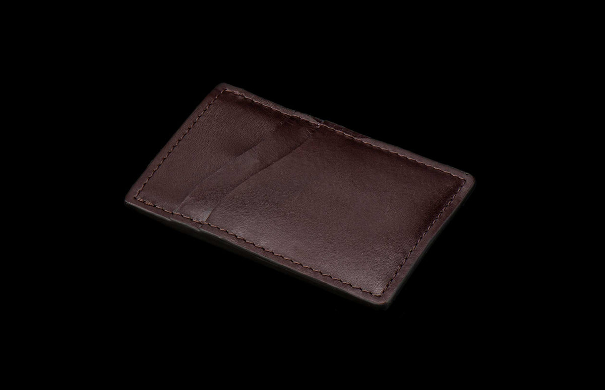 William Henry LEATHER Card & Cash Wallet MCW MC B