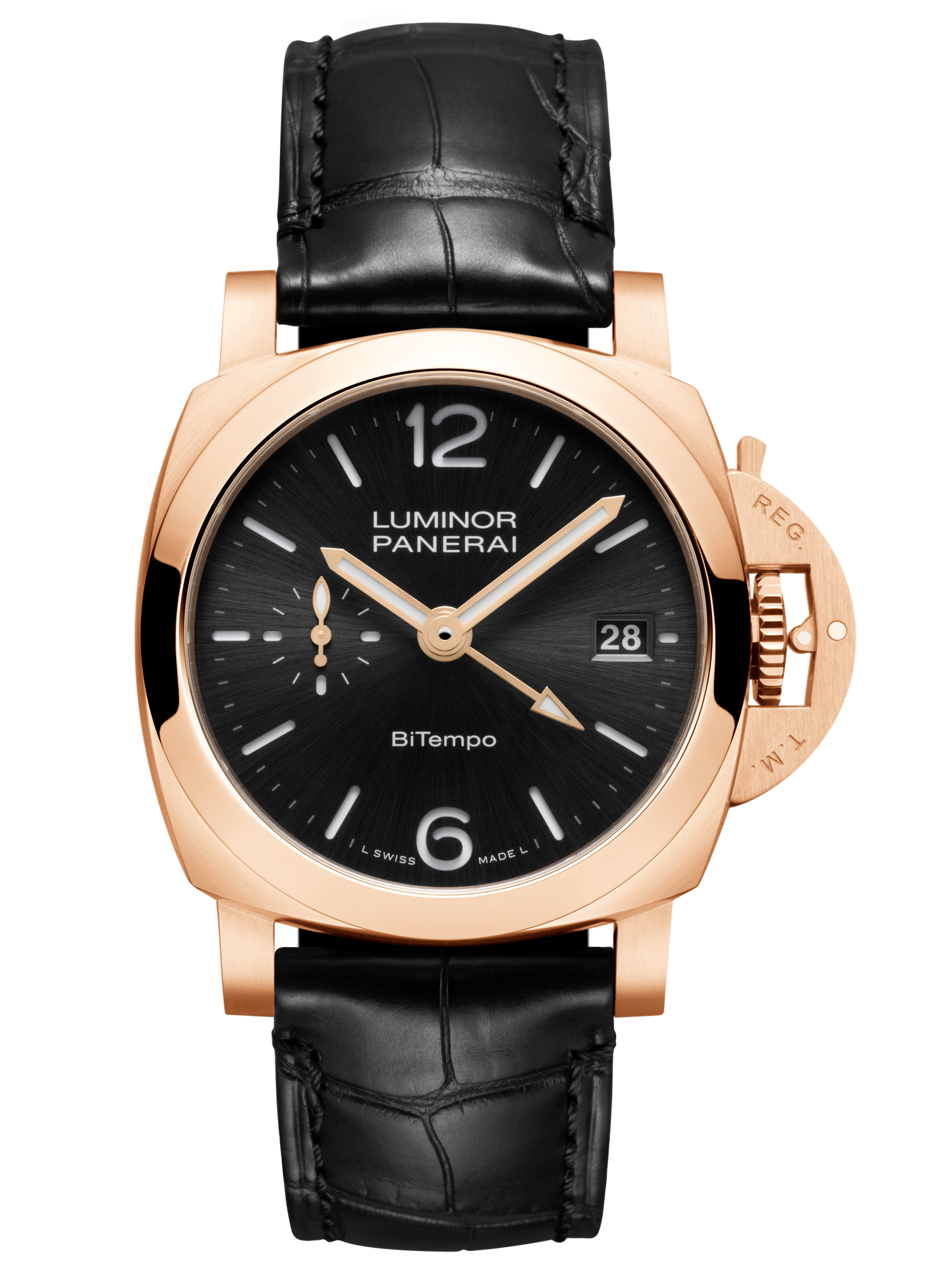 Luminor Quaranta BiTempo Goldtech™ 40 mm