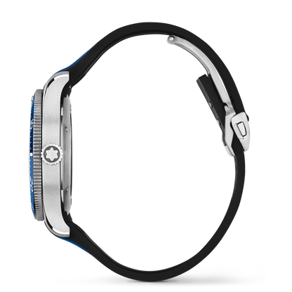 Montblanc Iced Sea Automatic Date - Steel - Ceramic - Blue - Montblanc® US MB129370
