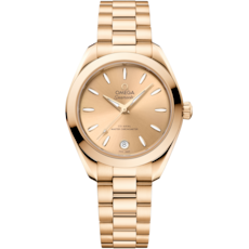 Omega Aqua Terra 150M Seamaster Moonshine™ gold Master Chronometer Certified Watch 220.50.30.20.08.001 22050302008001