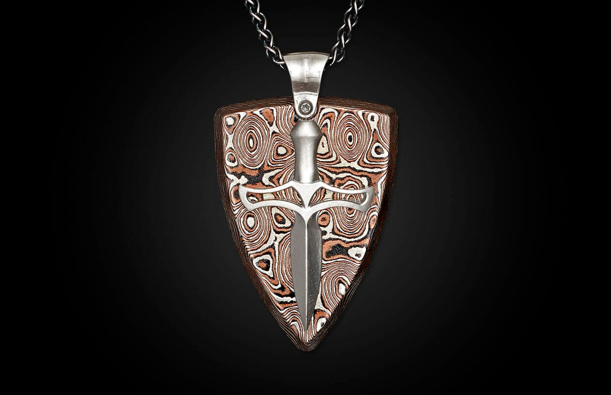 William Henry JEWELRY Mokume Joust P32 MOK