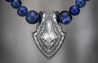 William Henry JEWELRY Sodalite Shield P39 SOD - 2
