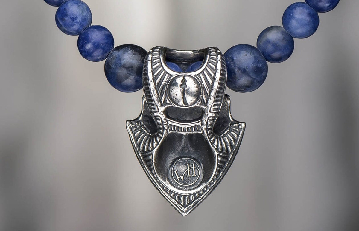 William Henry JEWELRY Sodalite Shield P39 SOD - 2