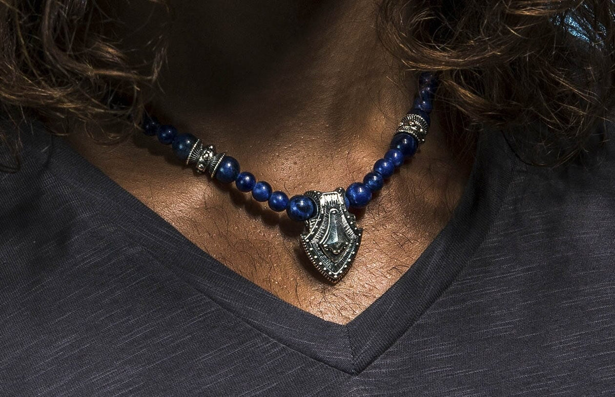 William Henry JEWELRY Sodalite Shield P39 SOD - 2