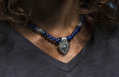 William Henry JEWELRY Sodalite Shield P39 SOD - 2