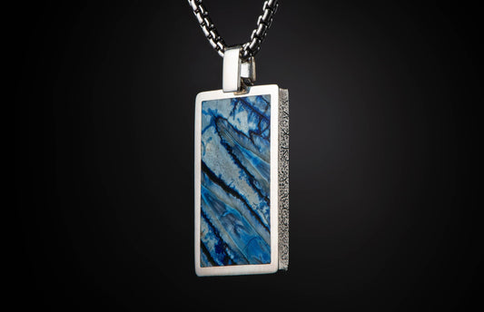 William Henry JEWELRY Blue Mammoth Pinnacle P43 MT BL