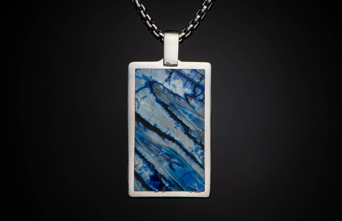 William Henry JEWELRY Blue Mammoth Pinnacle P43 MT BL