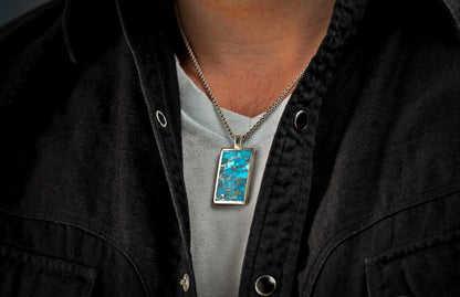 William Henry JEWELRY Turquoise Pinnacle P43 TQ