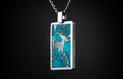 William Henry JEWELRY Turquoise Pinnacle P43 TQ
