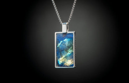 William Henry JEWELRY Labradorite Shift P44 LAB