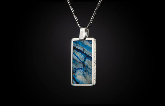 William Henry JEWELRY Blue Mammoth Shift P44 MT BL