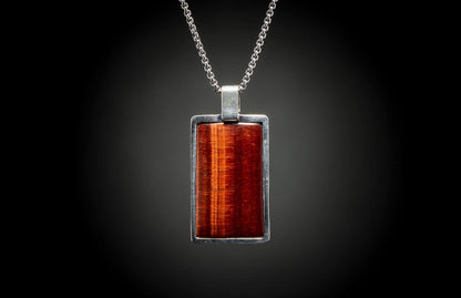 William Henry JEWELRY Red Tiger Eye Shift P44 RTE