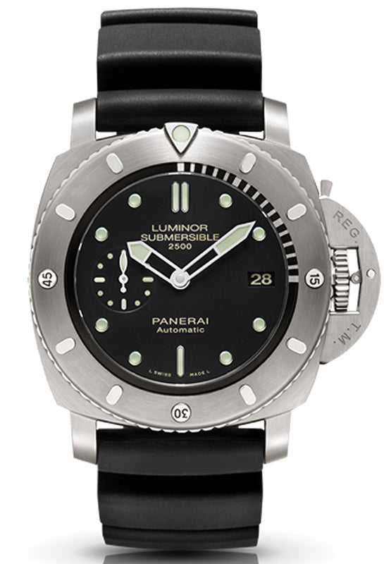 Officine Panerai Luminor Submersible 1950 2500m 3 Days Automatic Titanio PAM00364 Men's Watch