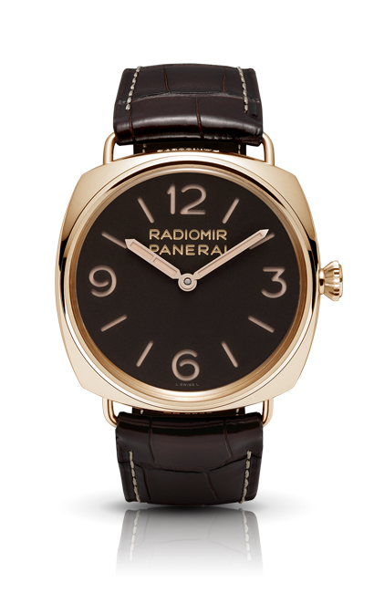 Officine Panerai Radiomir 3 Days Oro Rosa 47 mm PAM00379 Men's Watch