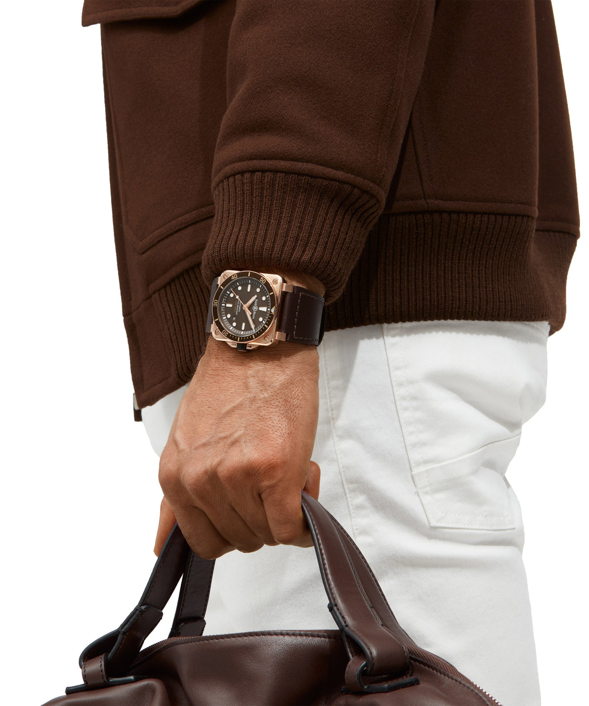 Bell & Ross Watch BR-03 diver brown bronze BR0392-D-BR-BR/SCA