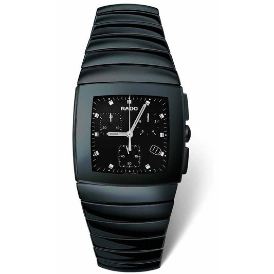 Rado Sintra Black Ceramic Chronograph Mens Watch R13477152