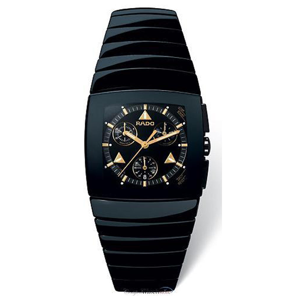 Rado Sintra Black Ceramic Chronograph Mens Watch R13477182